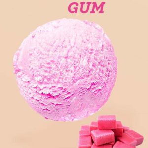 bubble gum ice-cream