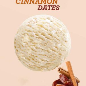 dates cinnamon ice-cream