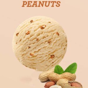 Peanuts ice-cream