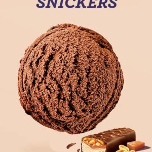 snickers chocolate Ice-cream