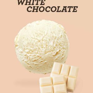 white chocolate Ice-cream